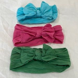 3 Baby Bling Bows